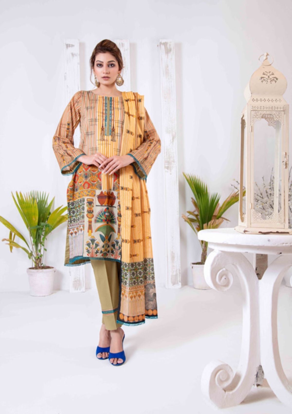 Gulmohar Summer Lawn`21 D#111