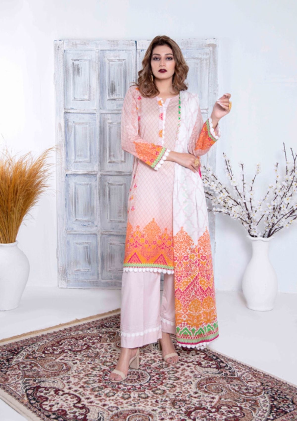 Gulmohar Summer Lawn`21 D#115