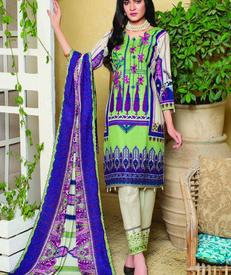 MTF Chikankari Emb Lawn`21 MTF#4-B