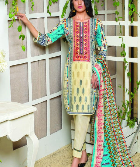 MTF Chikankari Emb Lawn`21 MTF#6-A