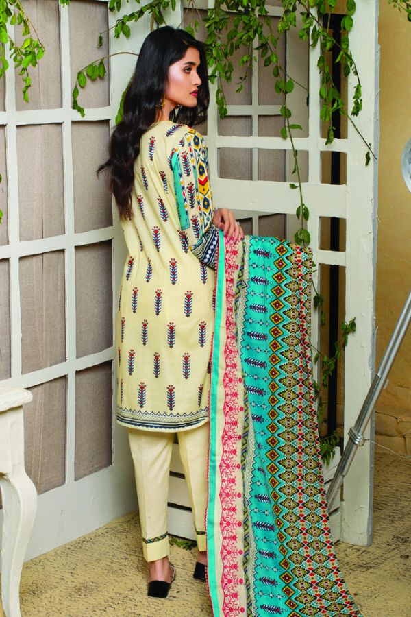 MTF Chikankari Emb Lawn`21 MTF#6-A