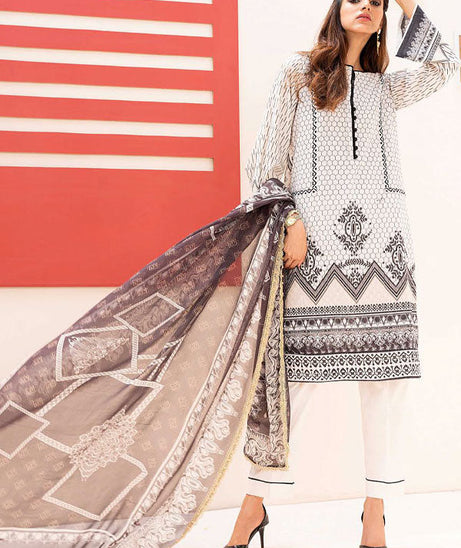 Mahee`s Chikankari Lawn`21 MLD#05