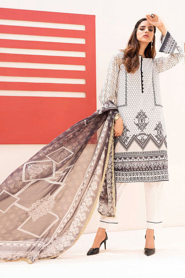 Mahee`s Chikankari Lawn`21 MLD#05
