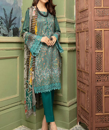 Mahee`s Chikankari Lawn`21 D#06