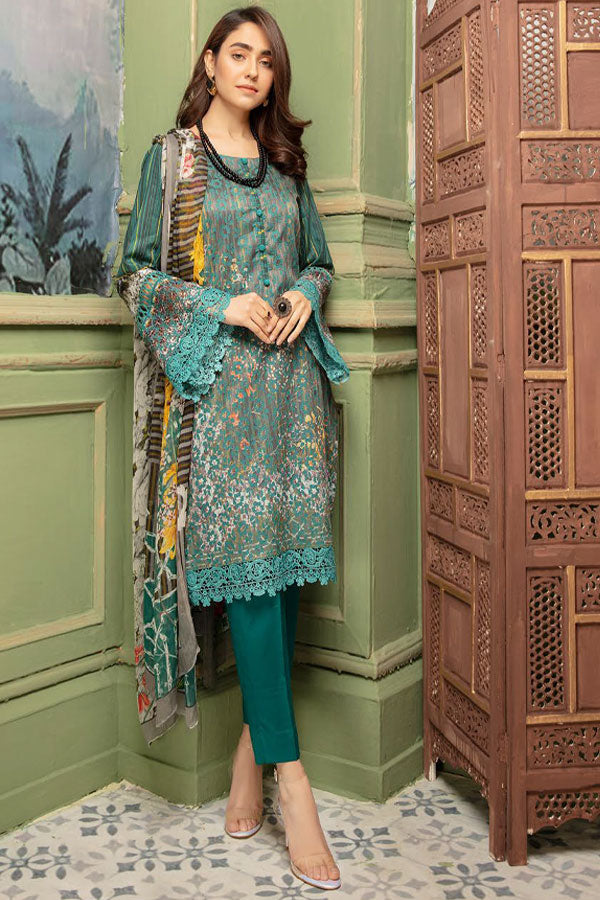Mahee`s Chikankari Lawn`21 D#06