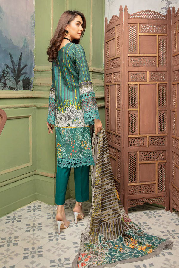 Mahee`s Chikankari Lawn`21 D#06