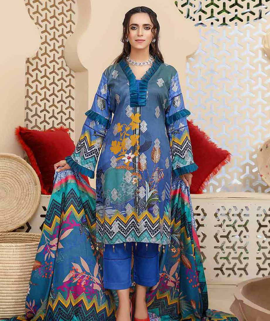 Mahees Emb Corduroy Slub'21 D#8
