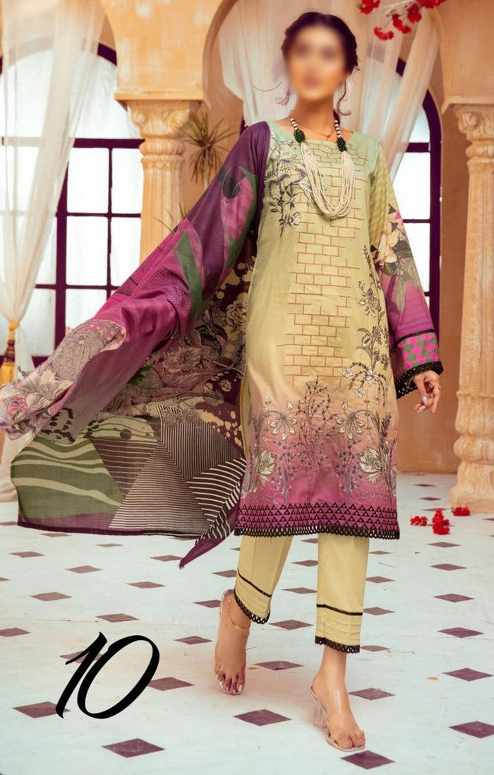 Mahee's Embroidered Lawn`21 V-8 D#10