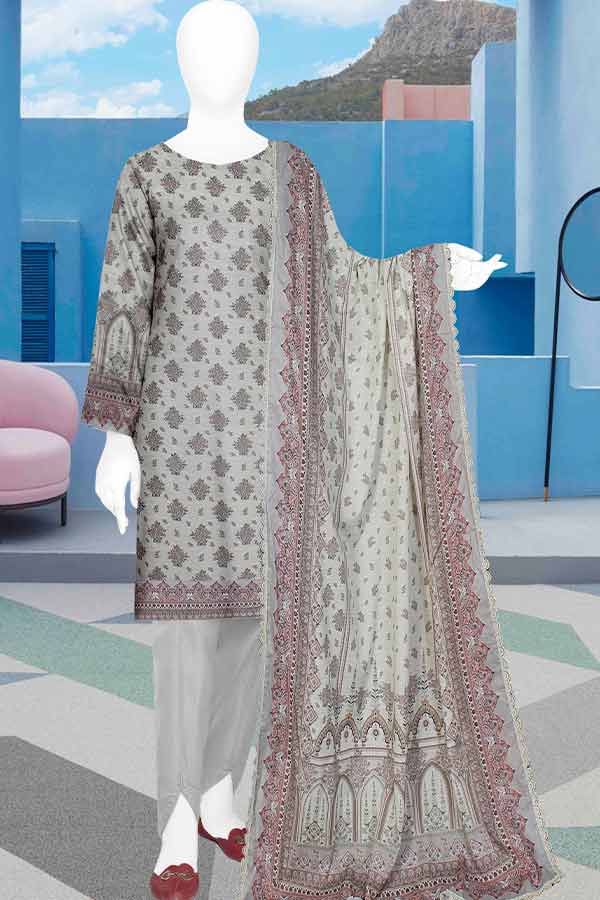 Mahjabeen Digital Lawn`23 Vol-254 CA#8282 P-Green