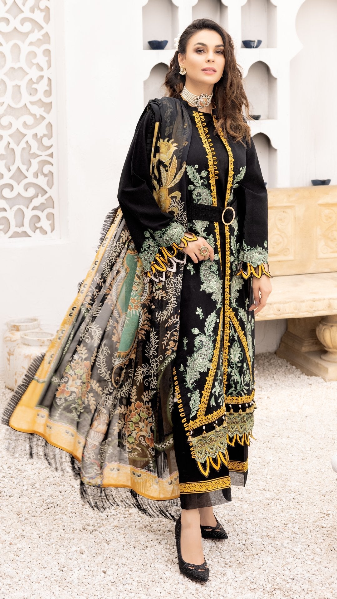 Panache Mahpara Emb Swiss`21 D#09 (Vol-3)