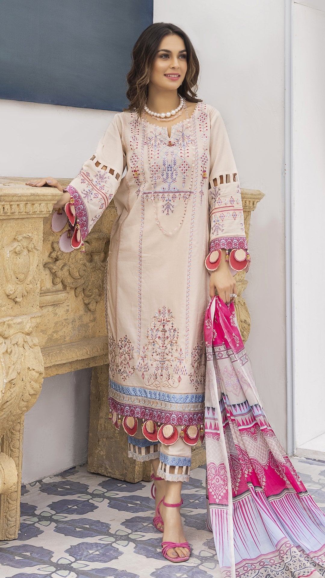 Panache Mahpara Emb Swiss`21 D#08 (Vol-3)