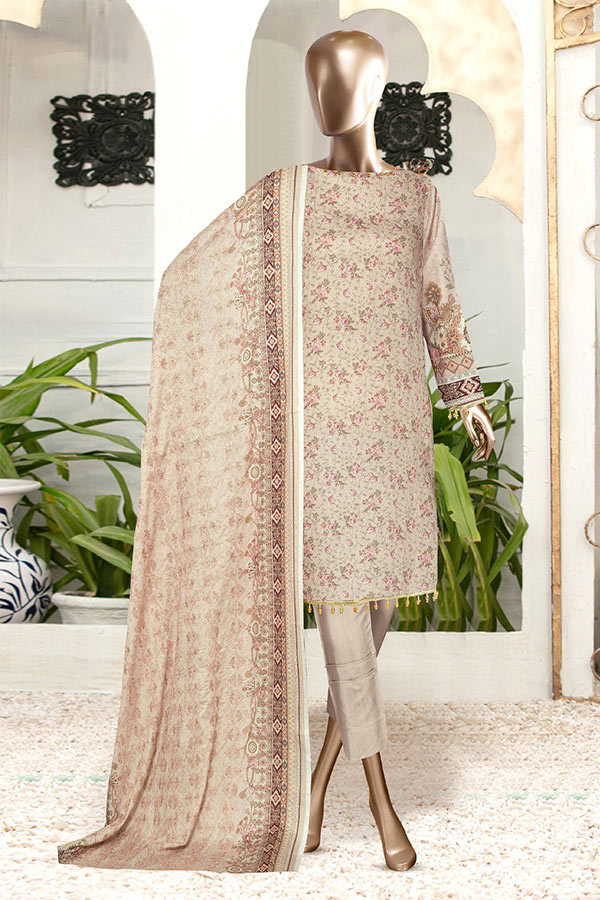 Malva Elite Print Lawn'23 D#10