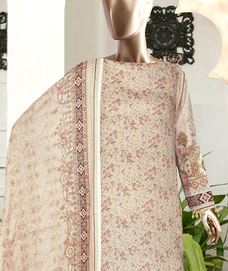 Malva Elite Print Lawn'23 D#10