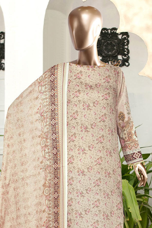 Malva Elite Print Lawn'23 D#10