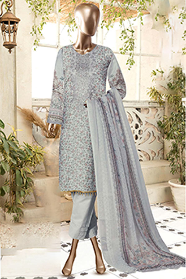 Malwa Jasmine Emb Lawn'22 D#8