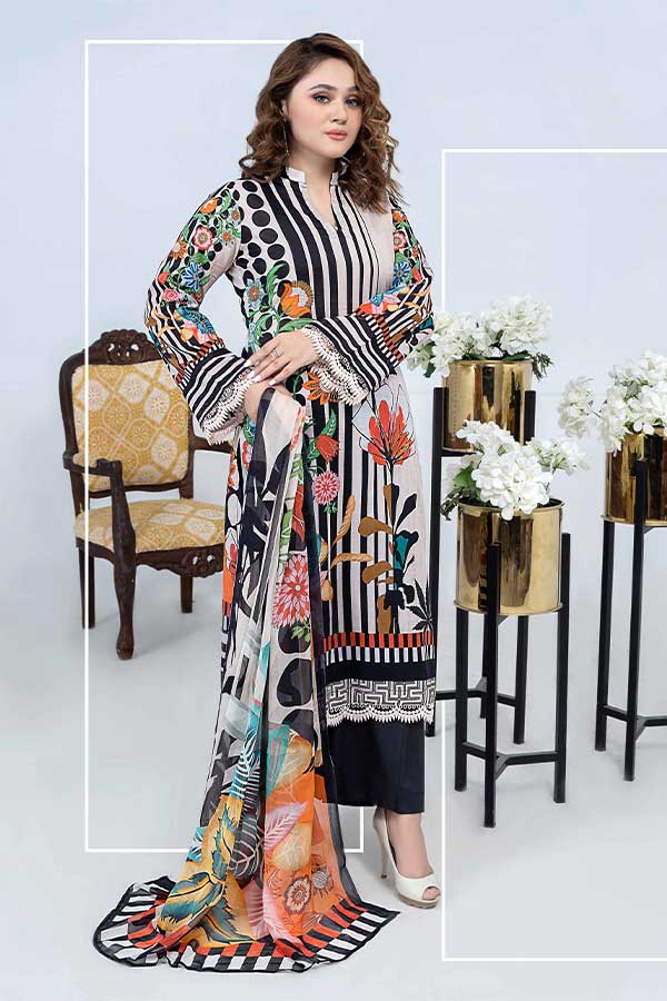 Manizay Mizaj Emb Lawn'22 D#7