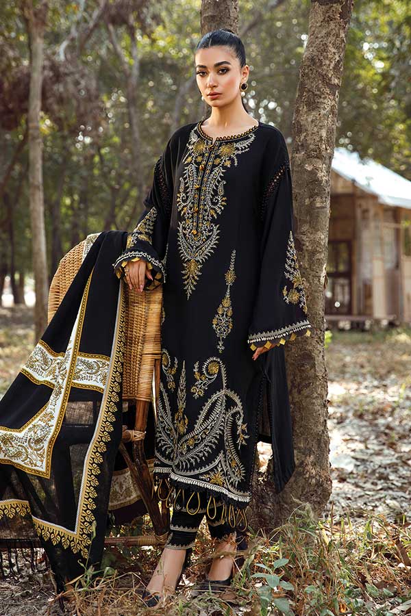 Maria.B Winter Shawl Collection'22 D#01 B