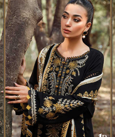 Maria.B Winter Shawl Collection'22 D#01 B