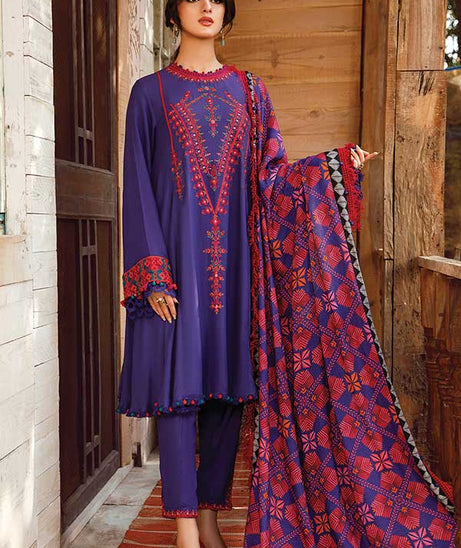Maria.B Winter Shawl Collection'22 D#04 B