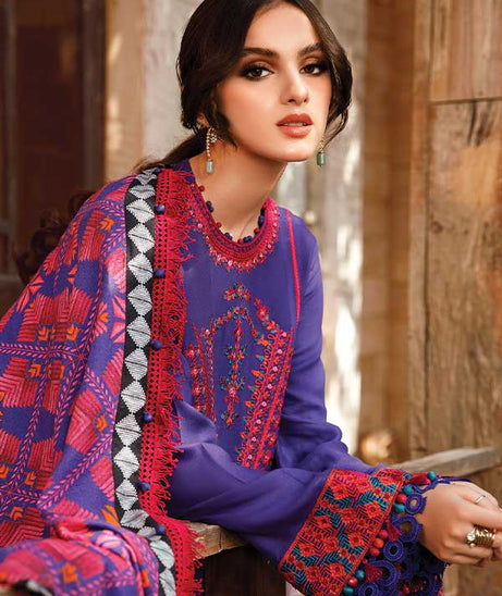 Maria.B Winter Shawl Collection'22 D#04 B