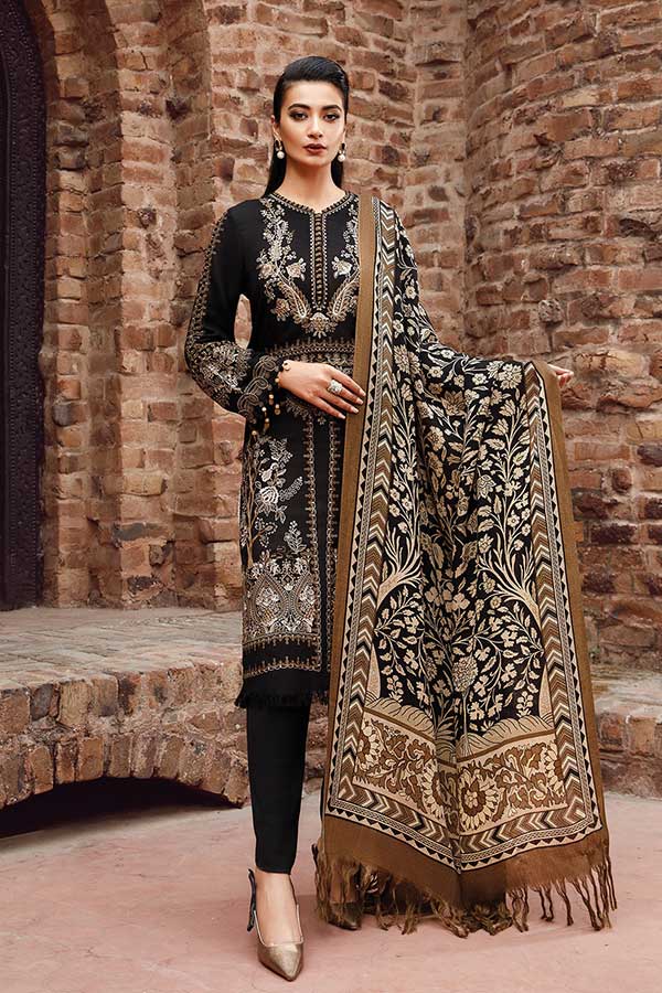 Maria.B Winter Shawl Collection'22 D#06 B