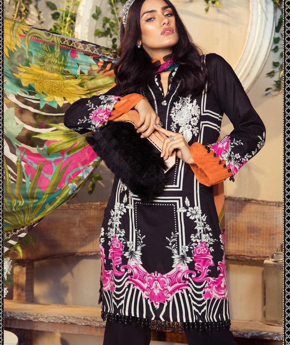 Maria.B M Prints Lawn`21 D#6-B