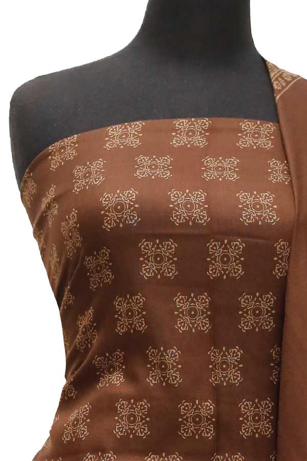 Marina Printed 3Pcs`21 D#96 (Chocolate)
