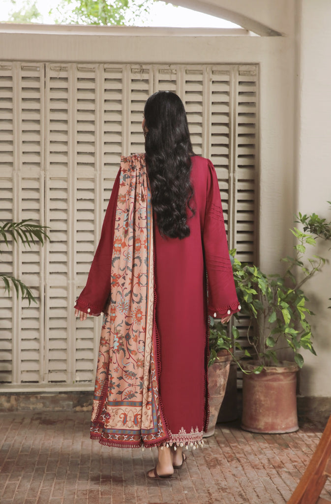 Aabyaan Miraal Unstitched Embroidered Linen '22 AL#08 (ZAREEN)