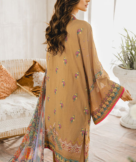 Maryum &amp; Maria Luxury Lawn`21 D#02