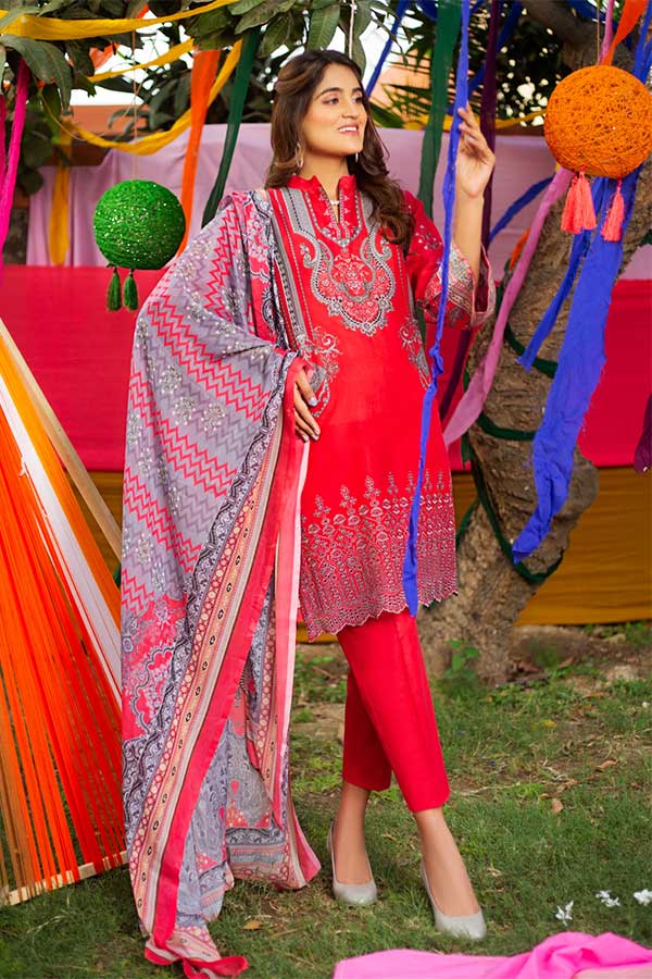 Mehar Emb Lawn Collection'22 D#5289