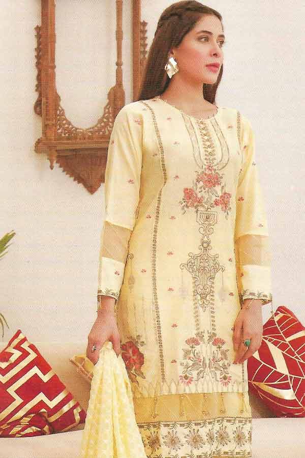 Menaal Faizan Bagh-E-Gul Lawn`22 D#09