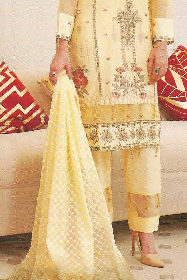 Menaal Faizan Bagh-E-Gul Lawn`22 D#09