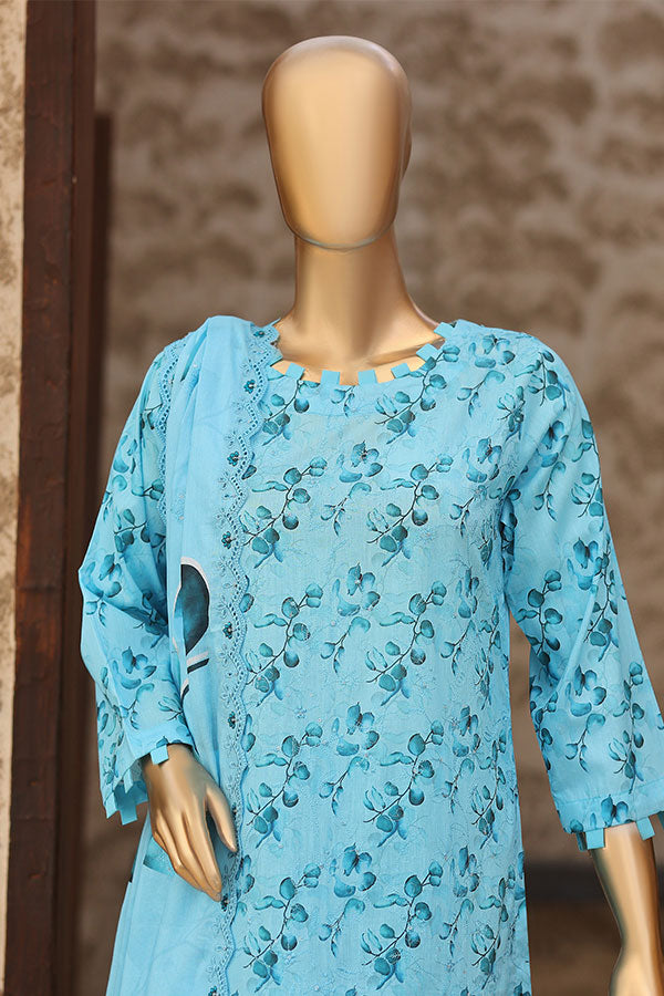 Mi Creation 4D Daman Lawn`26 D#1 (Ferozi)
