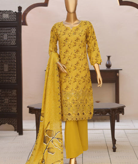 Mi Creation 4D Daman Lawn`26 D#1 (Mustard)