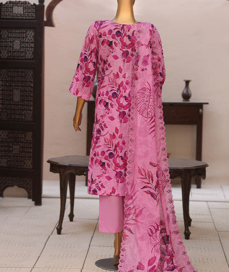 Mi Creation 4D Daman Lawn`26 D#1 (Pink)