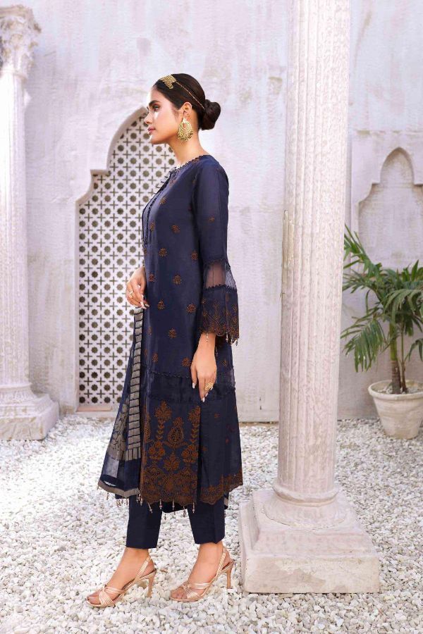 Mi Creation Cyra E/Lawn`23 D#1 (Nevy Blue)
