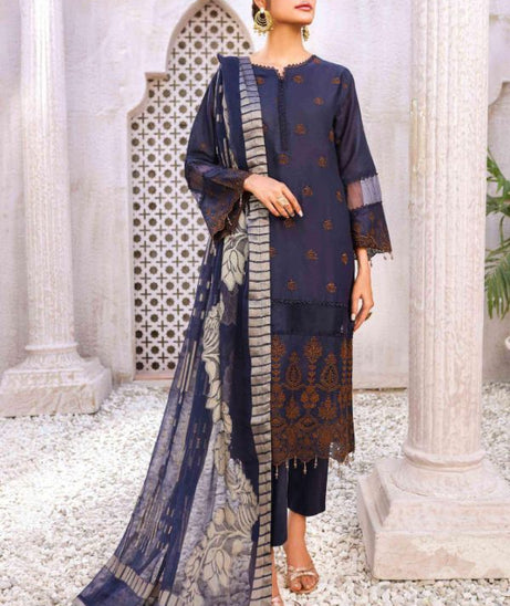 Mi Creation Cyra E/Lawn`23 D#1 (Nevy Blue)