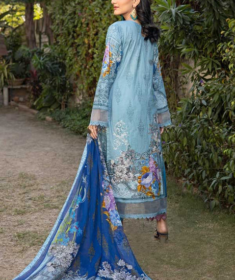 Mi Creation Yasmeen A/Lawn'23 D#1 L Blue