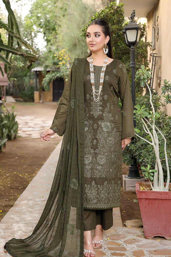 Mi Creation Patterns Lawn'26 D#1 Green
