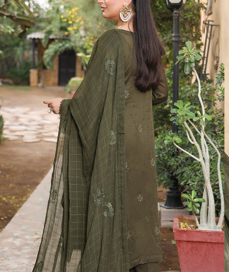 Mi Creation Patterns Lawn'26 D#1 Green
