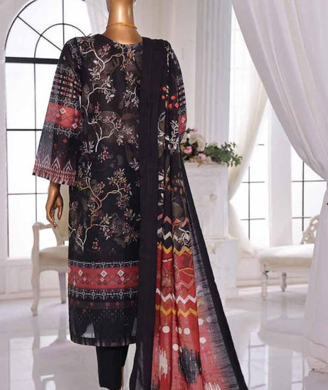 Mi Creation Taana Doriya Lawn`25 (Black)