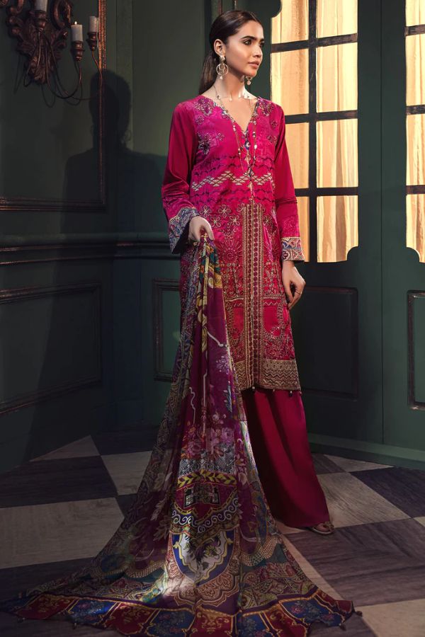 Motifz Emb Cotton Satin'20 D#2666