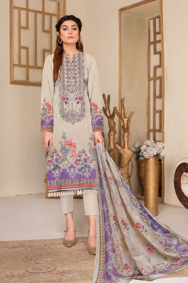 Muntaha's Luxury Lawn'23 Vol#1114 D#01