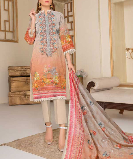Muntaha's Luxury Lawn'23 Vol#1114 D#09