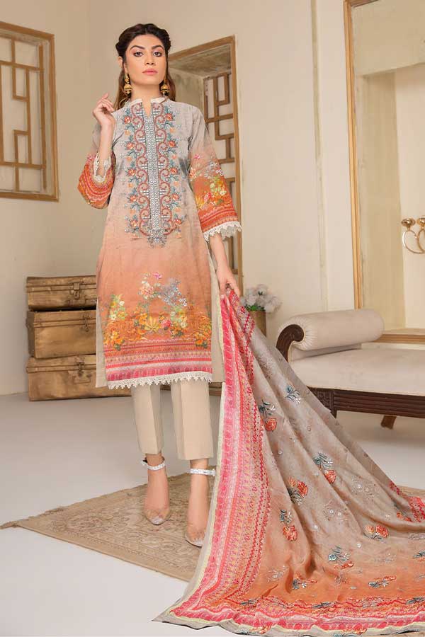 Muntaha's Luxury Lawn'23 Vol#1114 D#09