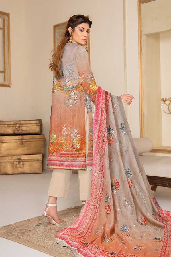 Muntaha's Luxury Lawn'23 Vol#1114 D#09