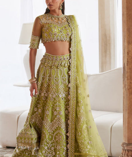 Zaha Gossamer Unstitched Wedding Festive`25 (D#01)
