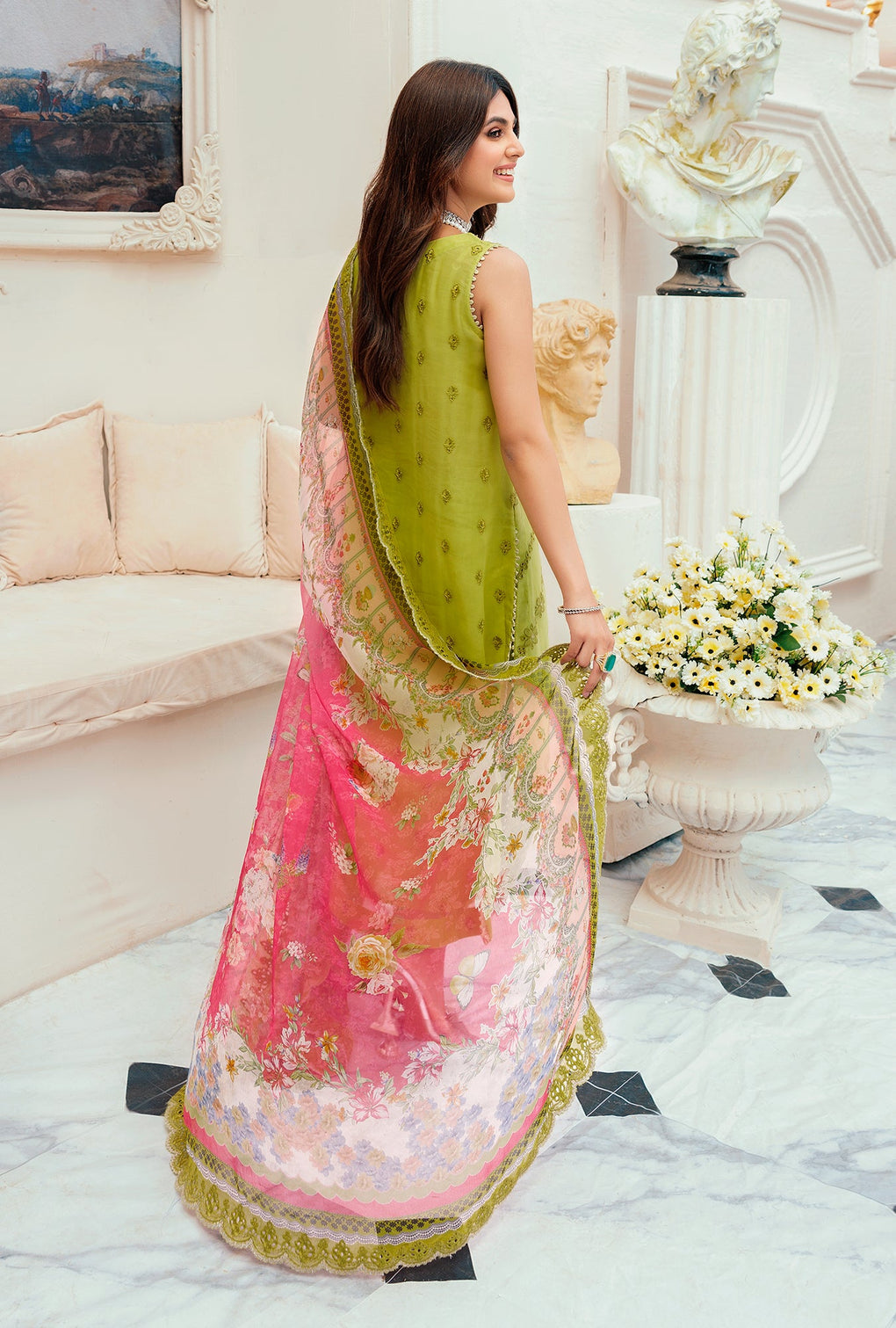 Noor By Sadia Asad Chiffon Laserkari`22 D#1