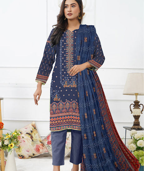 Naimal Nafasat L/Lawn`23 Vol#1124 D#07