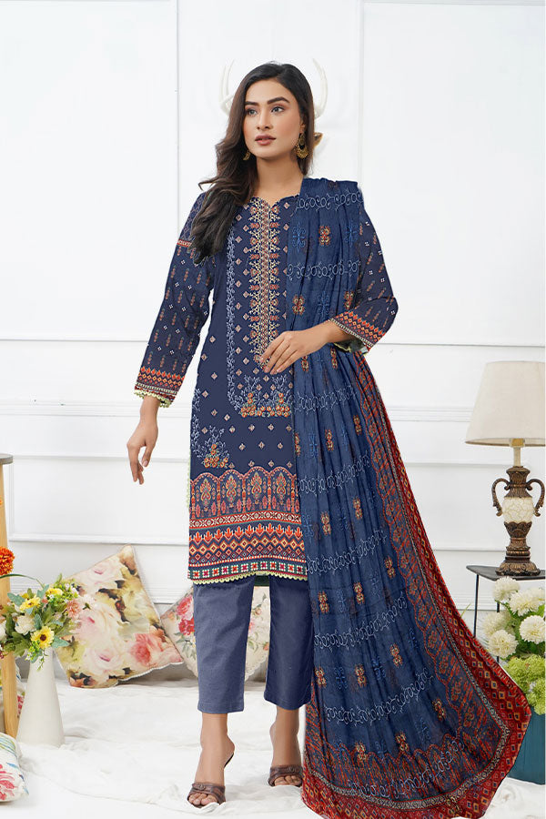 Naimal Nafasat L/Lawn`23 Vol#1124 D#07
